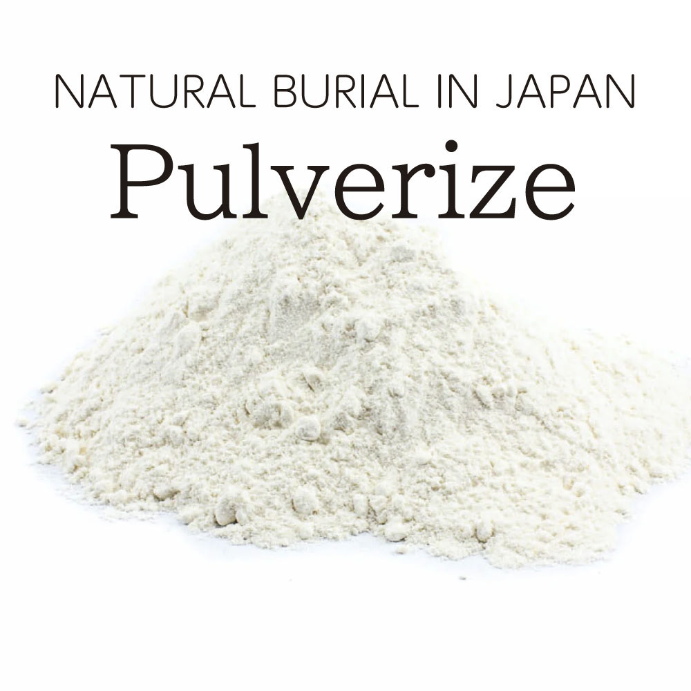 We will carry out the bone pulverization process, turning the remains we have received into powder.