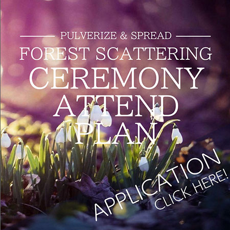 apply for FOREST SCATTERING CELEMONY ATTEND PLAN