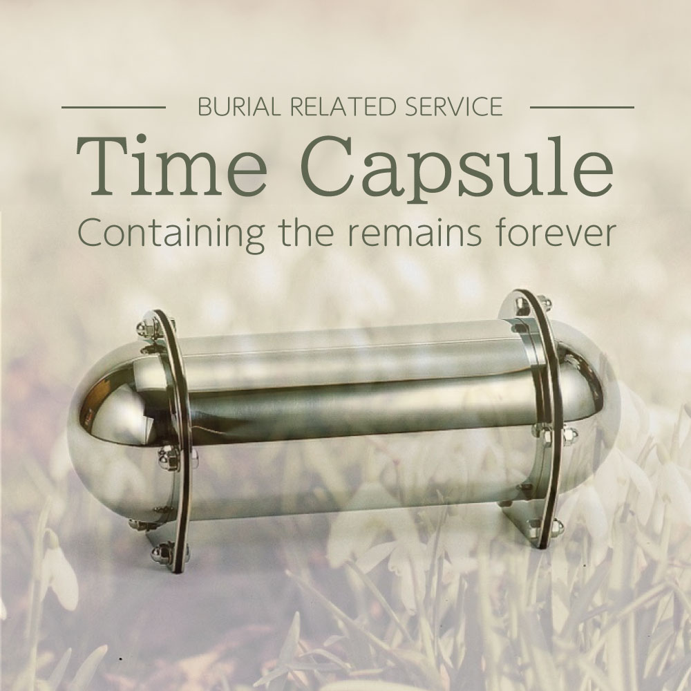 Time capsule burial