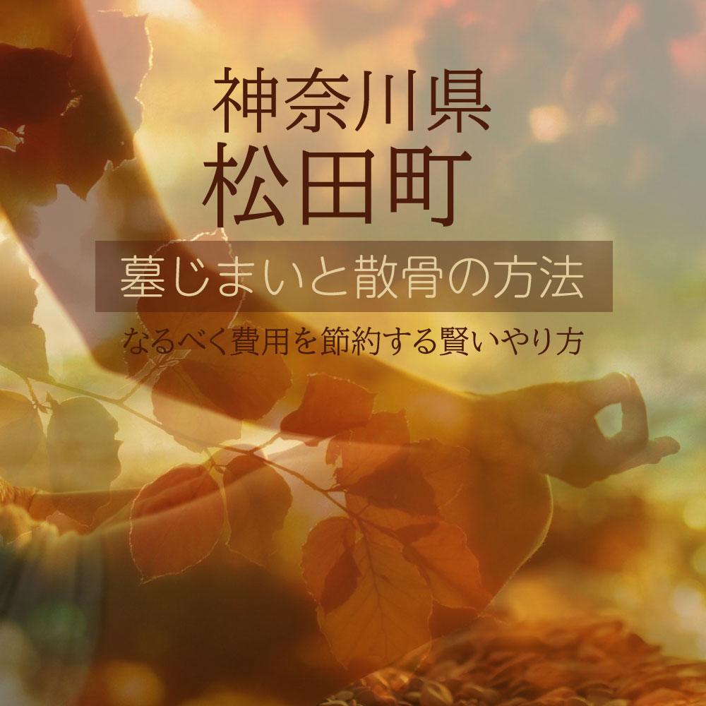 松田町の墓じまいガイド