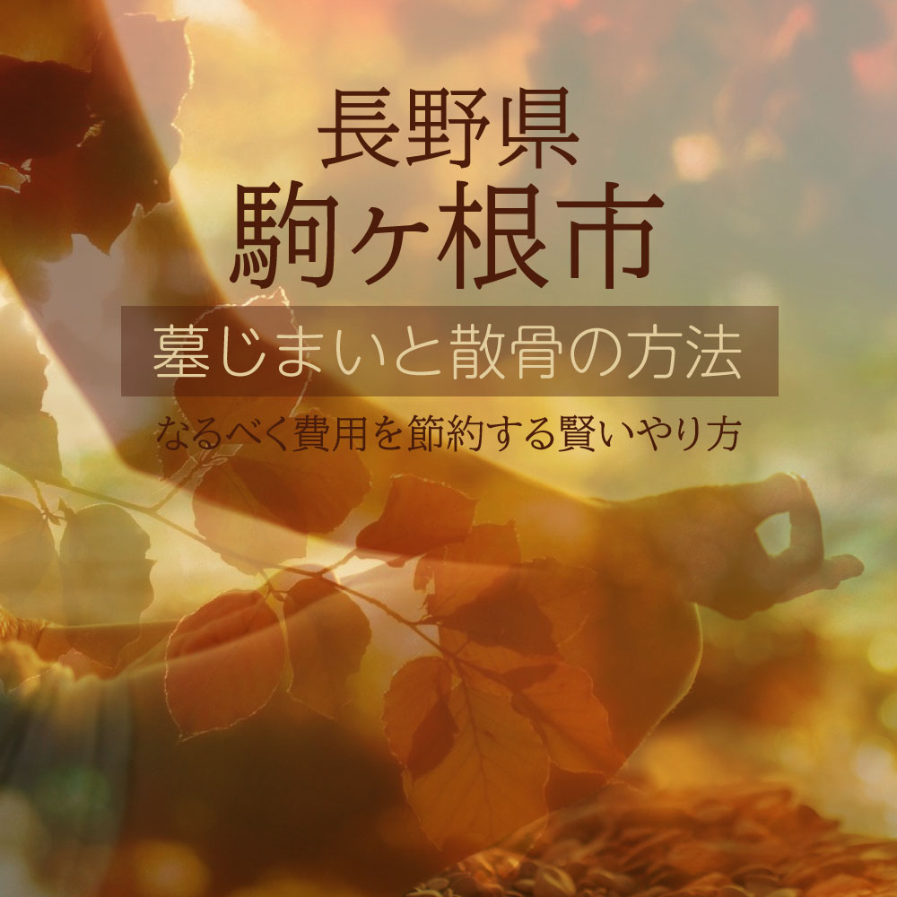 駒ヶ根市の墓じまいガイド